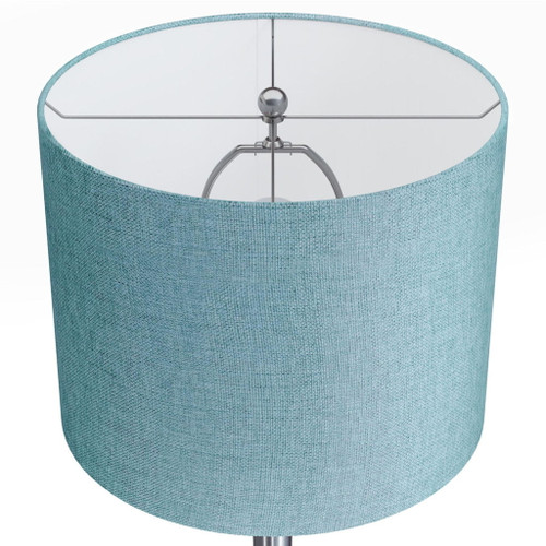 Lenuxe - 24" Metal Table Lamp (Set of 2) - Steel Base