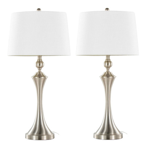 Flint - 30" Metal Table Lamp With USB (Set of 2) Flint - 30" Metal Table Lamp With USB (Set of 2)