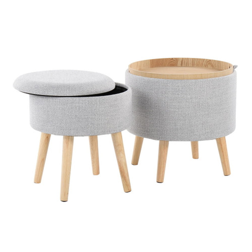 Tray - Storage Ottoman Set