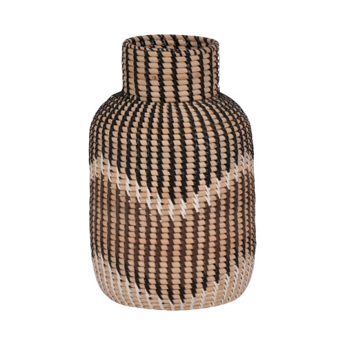Rattan Woven Vase - Multi