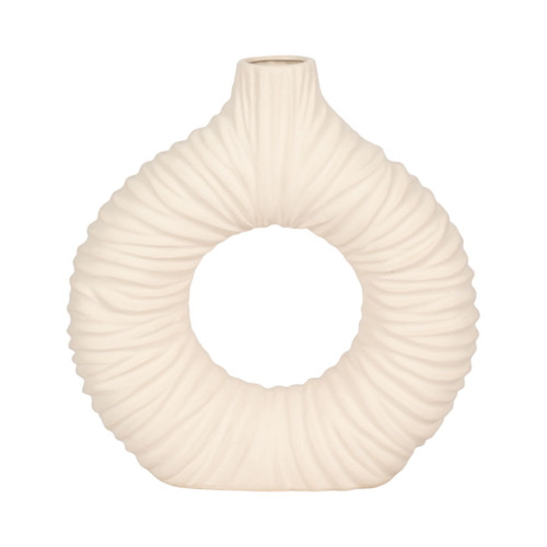 Embry Large Vase - Cream