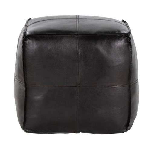 Cobbler - Pouf - Black Leather