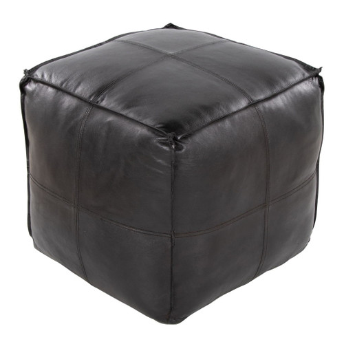 Cobbler - Pouf - Black Leather
