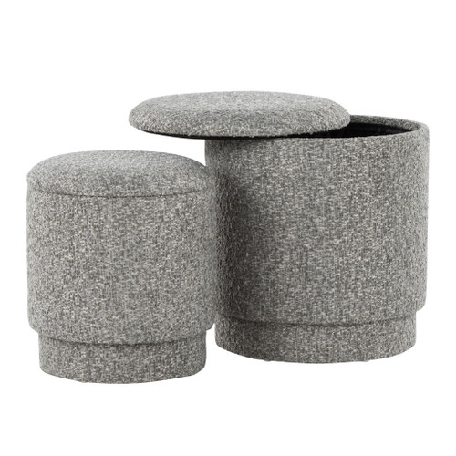 Marla - Upholstered Ottoman Set (Set of 2)