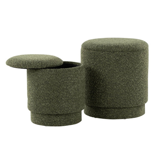 Marla - Upholstered Ottoman Set (Set of 2)