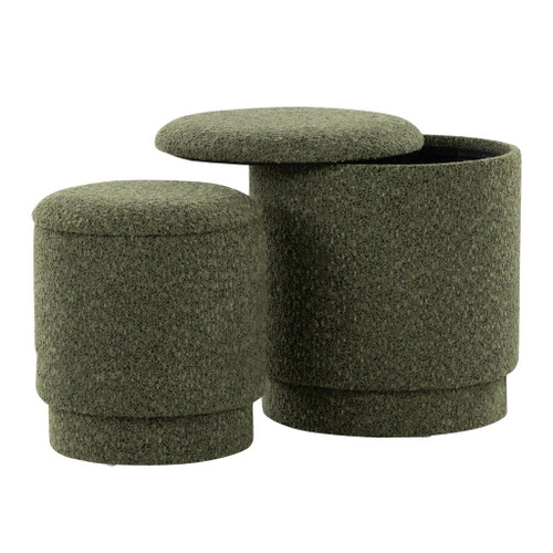 Marla - Upholstered Ottoman Set (Set of 2)