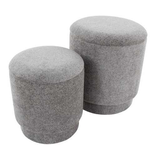 Marla - Upholstered Ottoman Set (Set of 2)