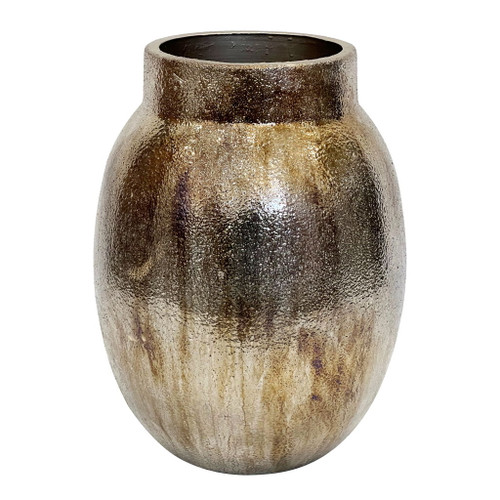 Noatak Small Antique Vase 18" - Silver