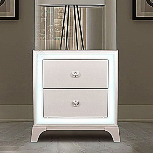 Cassie - Nightstand - Off-White