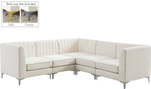 Alina - 5 Piece Modular Corner Sectional