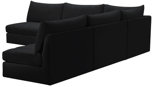 Jacob - Modular Corner Armless Sectional 5 Piece