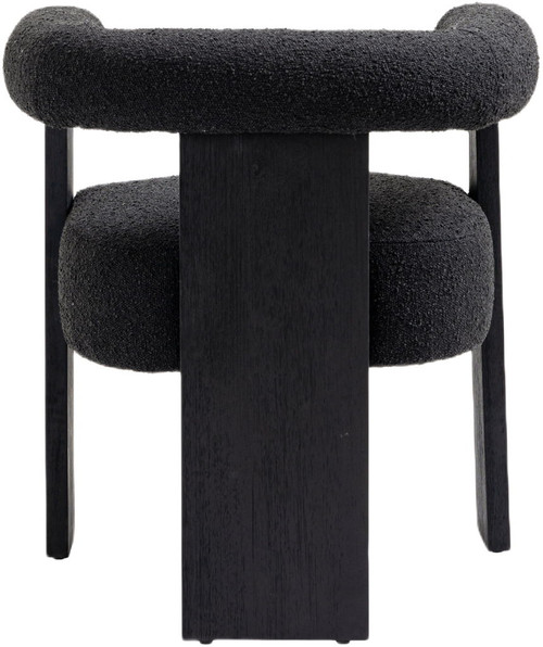 Barrel - Dining Chair - Black Legs