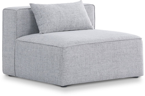 Cube - Linen Armless Chair