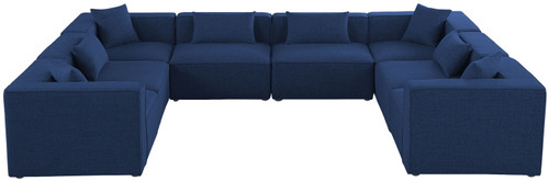 Cube - Linen 8 Piece Modular Sectional