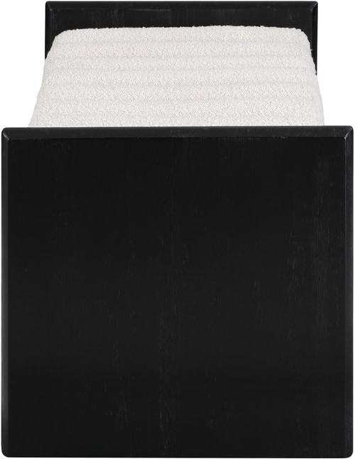 Waverly - Bench With Black Frame