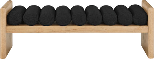 Waverly - Bench With Natural Frame