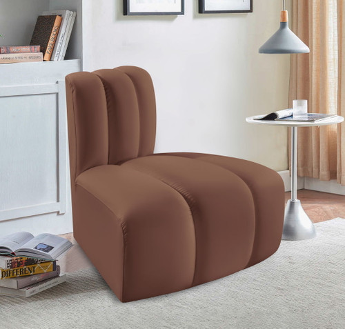 Arc - Faux Leather Reverse Corner Chair