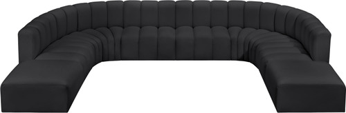 Arc - Faux Leather Modular Sectional