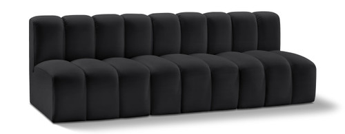 Arc - Faux Leather 3 Seats Modular Sofa Arc - Faux Leather 3 Seats Modular Sofa