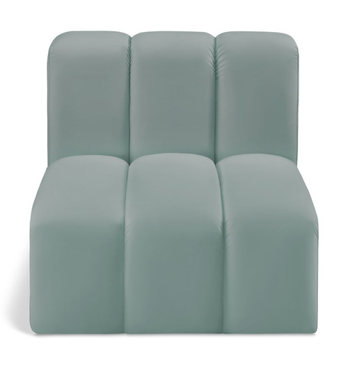 Arc - Faux Leather Straight Chair