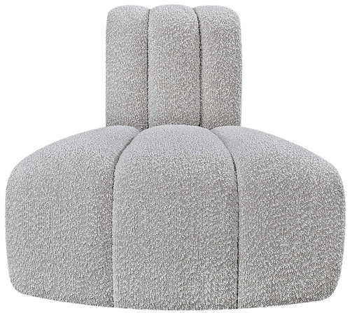 Arc - Boucle Fabric Reverse Corner