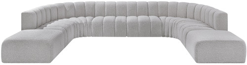 Arc - Boucle Fabric Modular Sectional