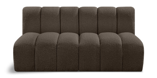 Arc - Boucle Fabric 2 Seats Modular Sofa
