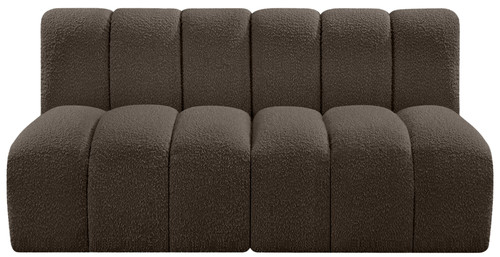 Arc - Boucle Fabric 2 Seats Modular Sofa