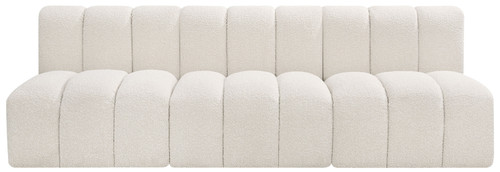 Arc - Boucle Fabric 3 Seats Modular Sofa