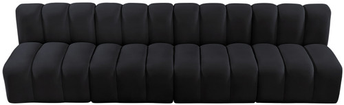 Arc - Velvet 4 Seats Modular Sofa
