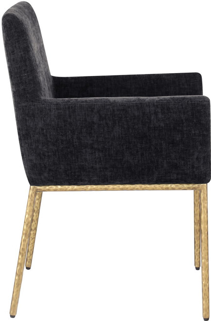 Reeves - Dining Chair With Gold Legs (Set of 2)
