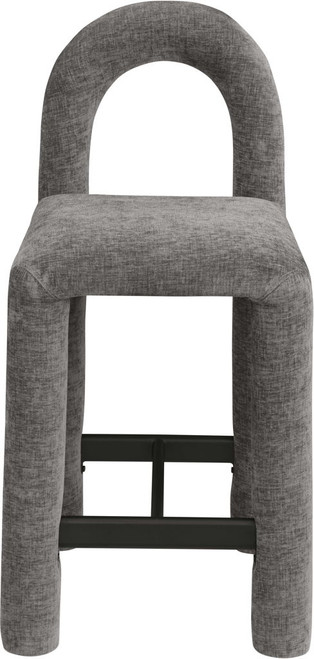 Amari - Chenille Fabric Stool