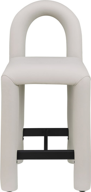 Amari - Faux Leather Stool