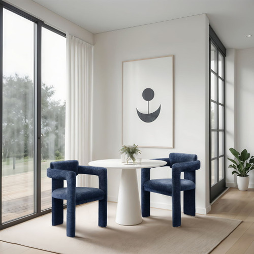 Brenda - Chenille  Dining Chair (Set of 2)