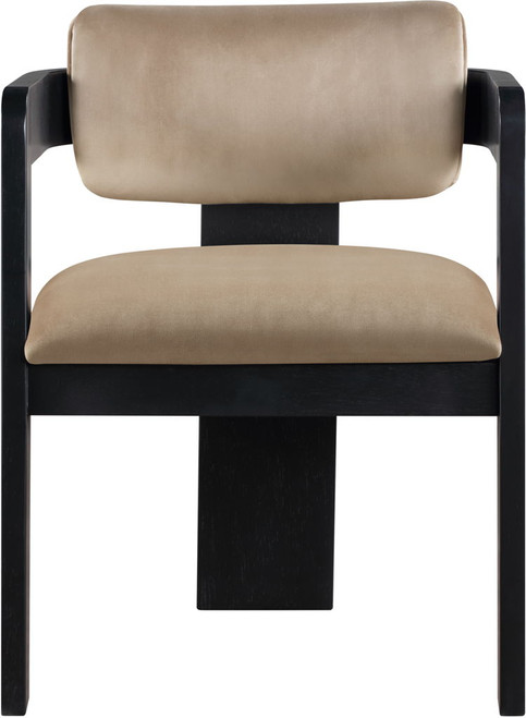 Sacha - Velvet Dining Chair With Black Base (Set of 2)