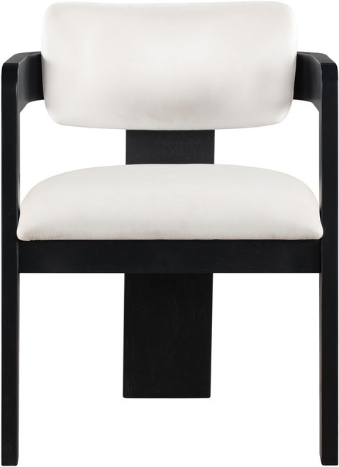 Sacha - Velvet Dining Chair With Black Base (Set of 2)