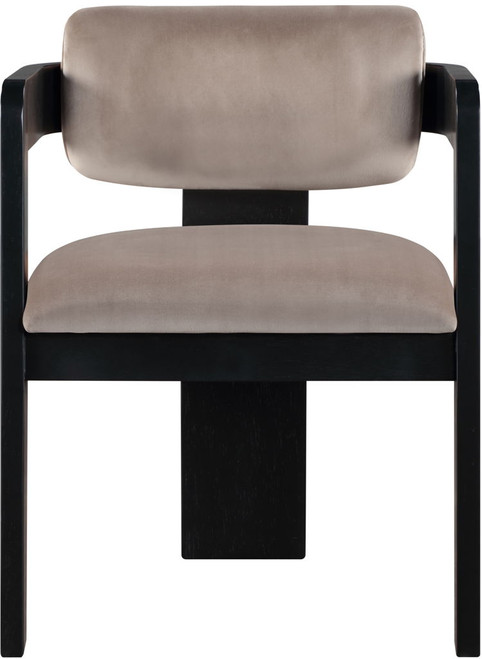 Sacha - Velvet Dining Chair With Black Base (Set of 2)
