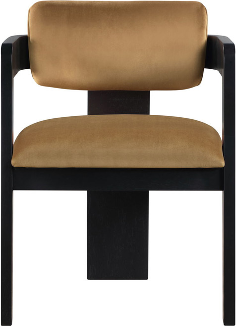 Sacha - Velvet Dining Chair With Black Base (Set of 2)