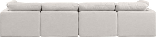 Indulge - Linen 4 Seat Modular Sofa