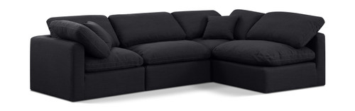 Indulge - Linen 4 Piece Modular Sectional