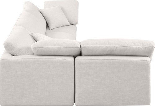 Indulge - Linen 4 Piece Modular Sectional