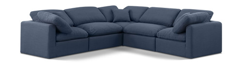 Indulge - Linen 5 Piece Modular Corner Sectional