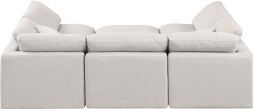 Indulge - Linen 6 Piece Modular Sectional