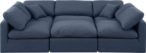 Indulge - Linen 6 Piece Modular Sectional