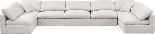 Indulge - Linen 7 Piece Modular U-Shaped Sectional