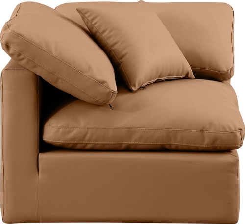 Indulge - Faux Leather Corner Chair