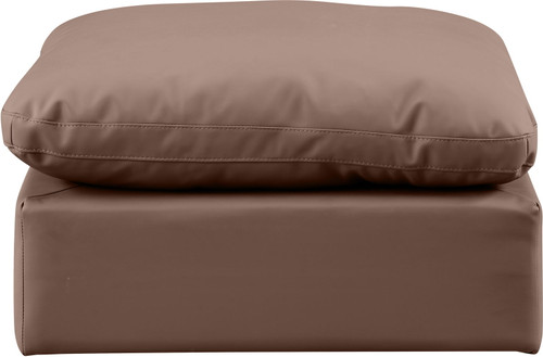 Indulge - Faux Leather Ottoman