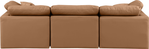 Indulge - Faux Leather 3 Seat Modular Sofa