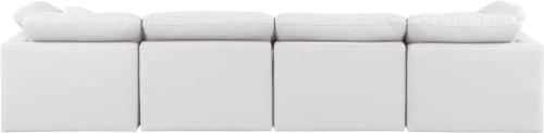 Indulge - Faux Leather 4 Seat Modular Sofa