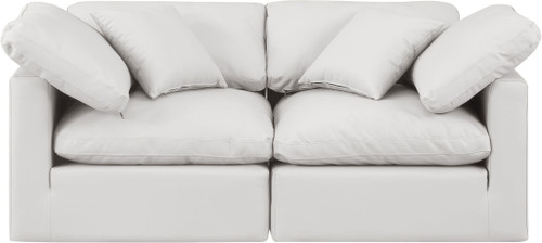 Indulge - Faux Leather 2 Seat Modular Sofa